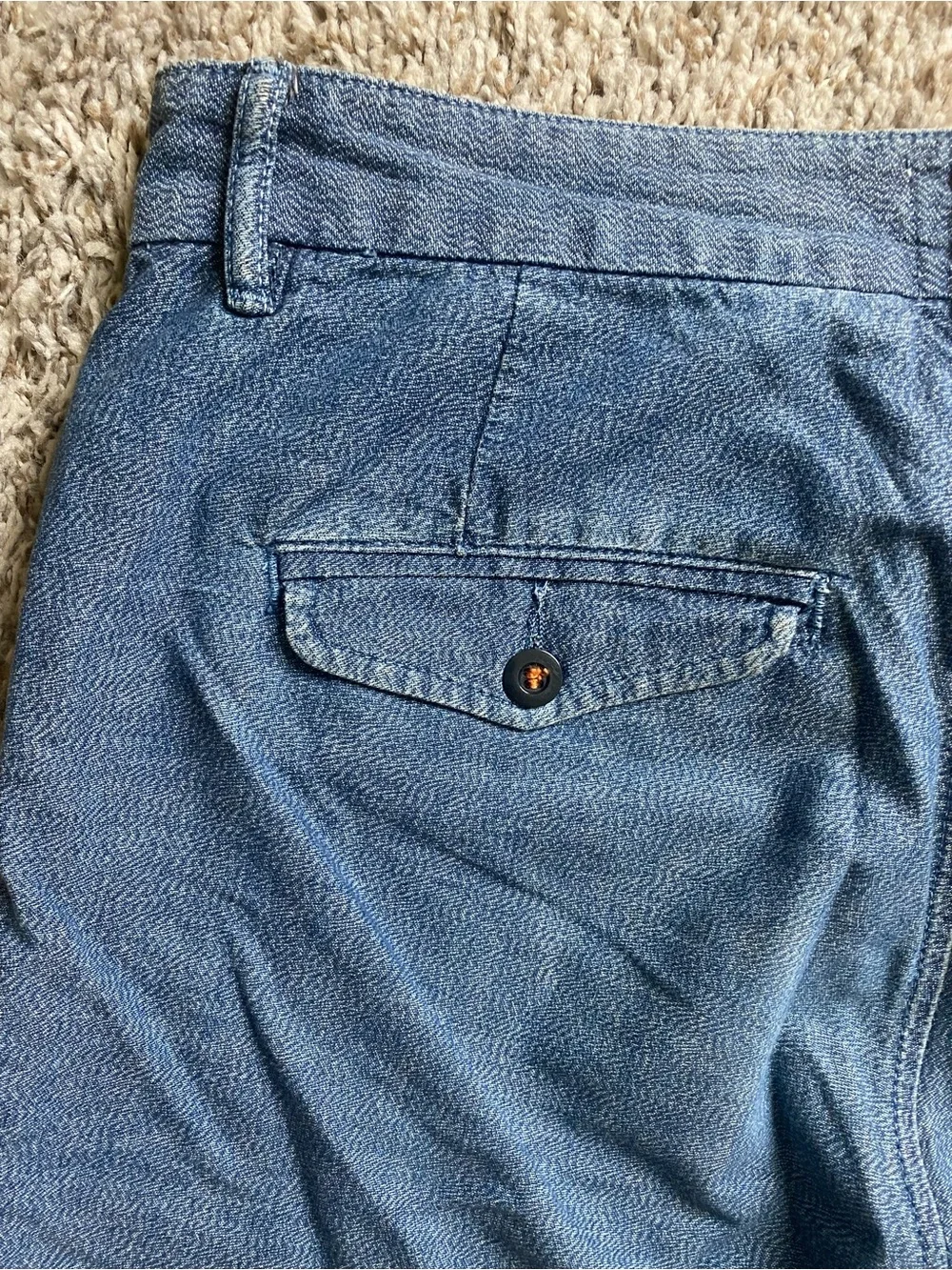 Hiroshi Kato Selvedge Japanese Denim Shorts 30 Made in USA